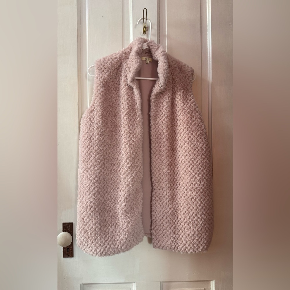 Kori Blush Textured Vest